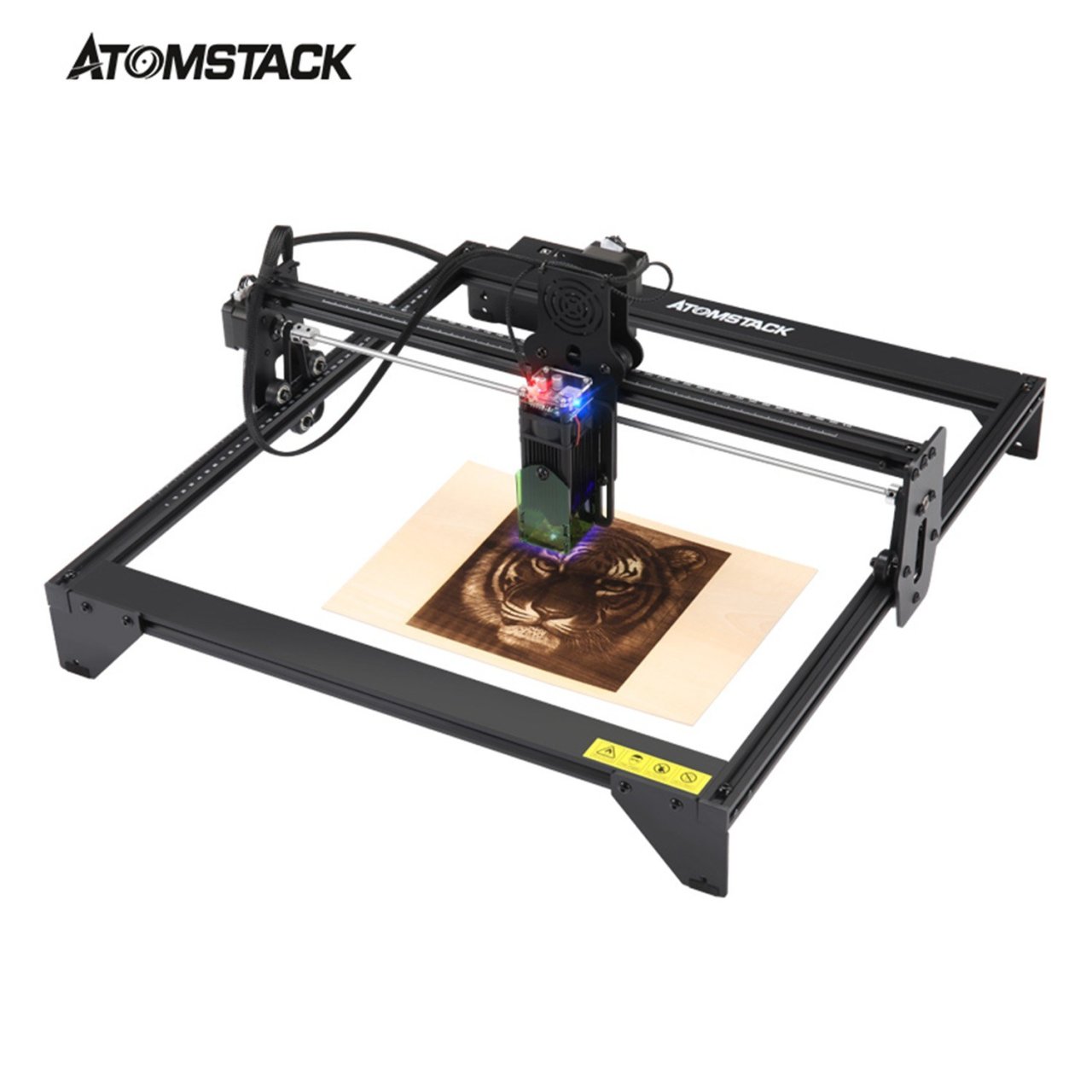 Machine gravure laser et découpe ATOMSTACK A5, focus fixe, à 232€ Stock Allemagne