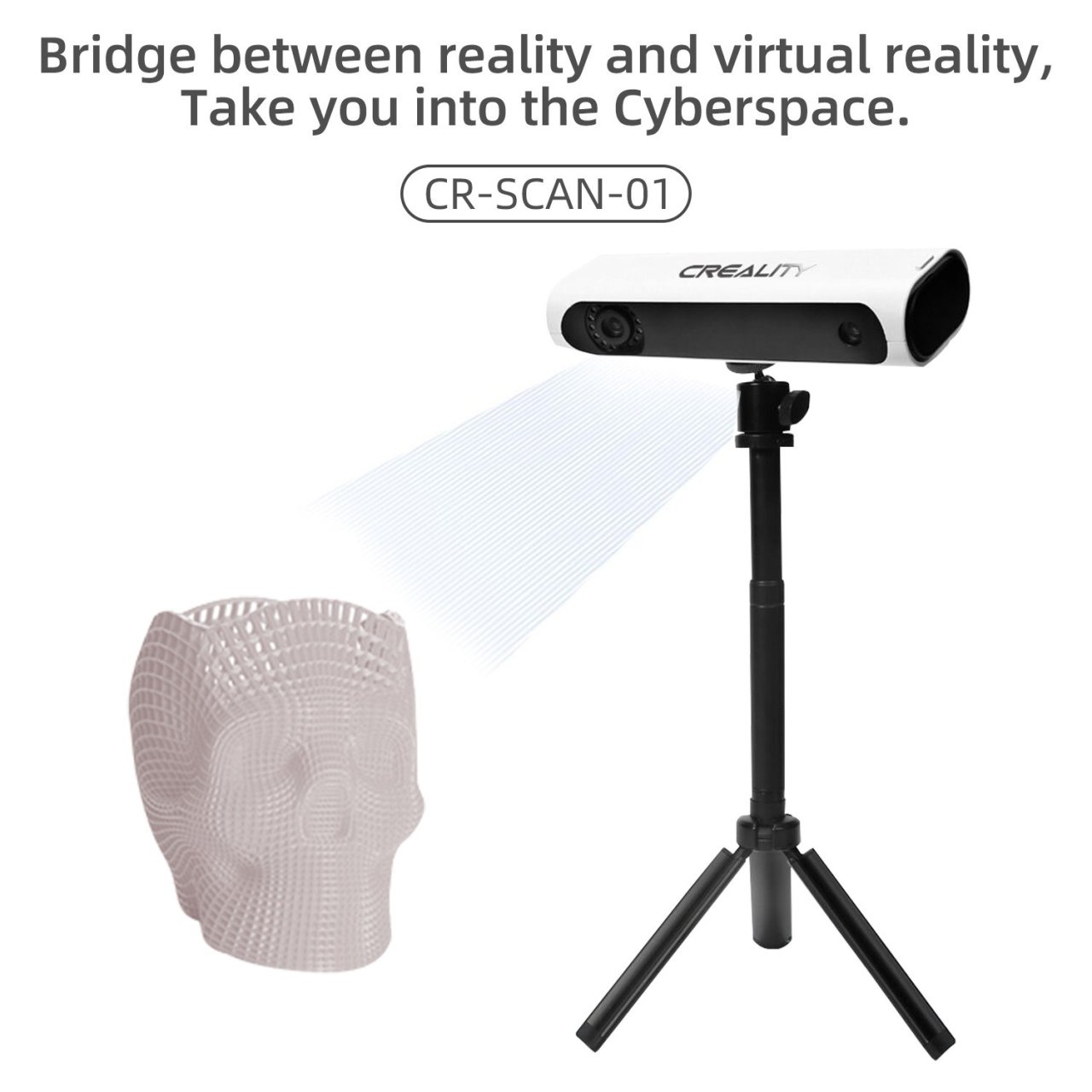 Creality CR-SCAN01, un scanner 3D portable pour créer vos fichiers STL et OBJ à 389.81€ stock EU