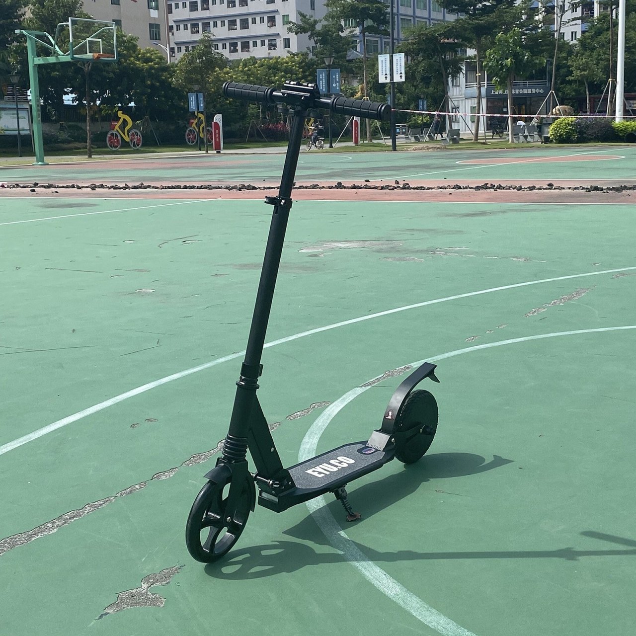Trottinette électrique E9, roues 8 pouces, pliable, 12 km/h à 99,99€ stock EU