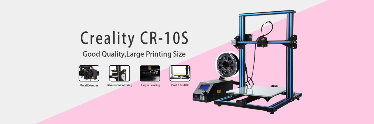 L'imprimante 3D CR10S, valeur sure, impression 300 x 300 x 400mm à 387€12 Stock Europe