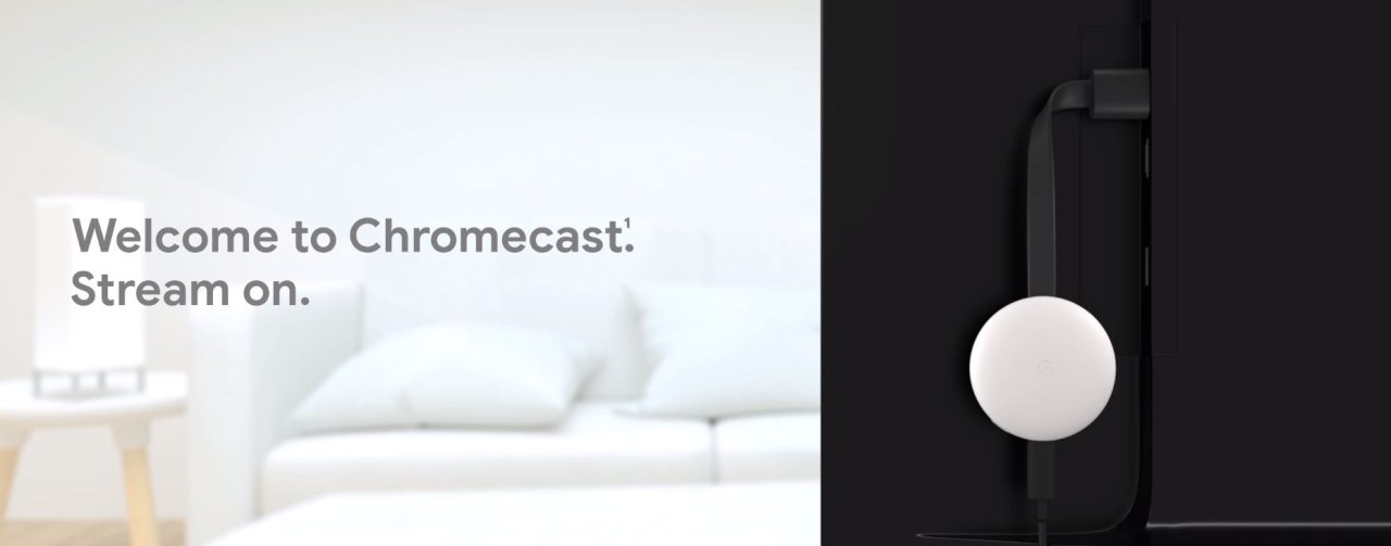 Google Chromecast 3, streaming Netflix, Molotov, Youtube, Mycanal ... sur TV, projecteurs à 22€36