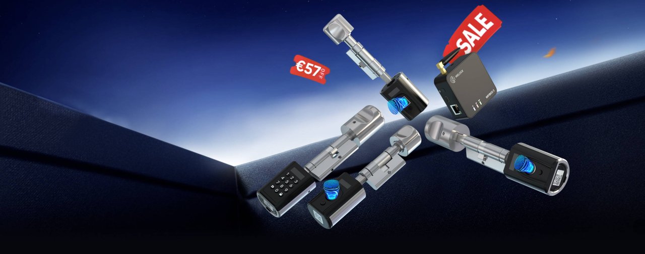 Black Friday, les serrures/barillets intelligents WE.LOCK en promotion