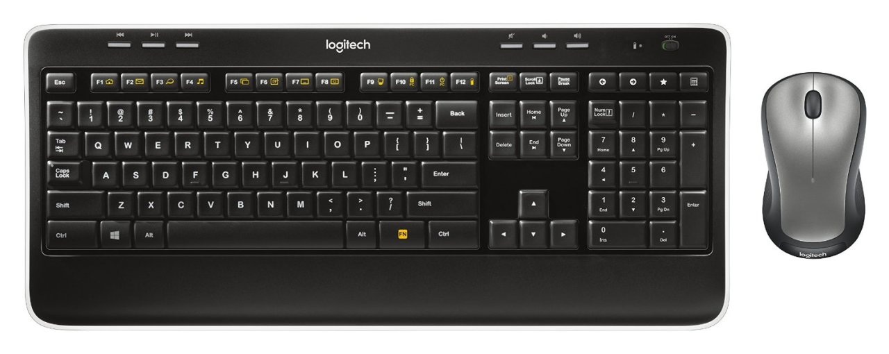 Ensemble clavier et souris sans-fil Logitech MK520 à 28.9€ (-50%)