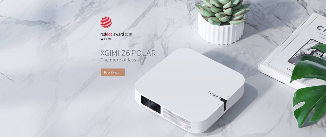 XGIMI Z6 Polar, un nouveau videoprojecteur compact Home Cinéma FULL HD et Android (484€)