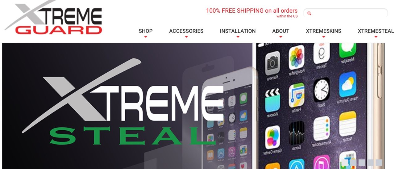 Protections XtremeGuard verre trempé iPhone 6 à 1€50 (-91%)