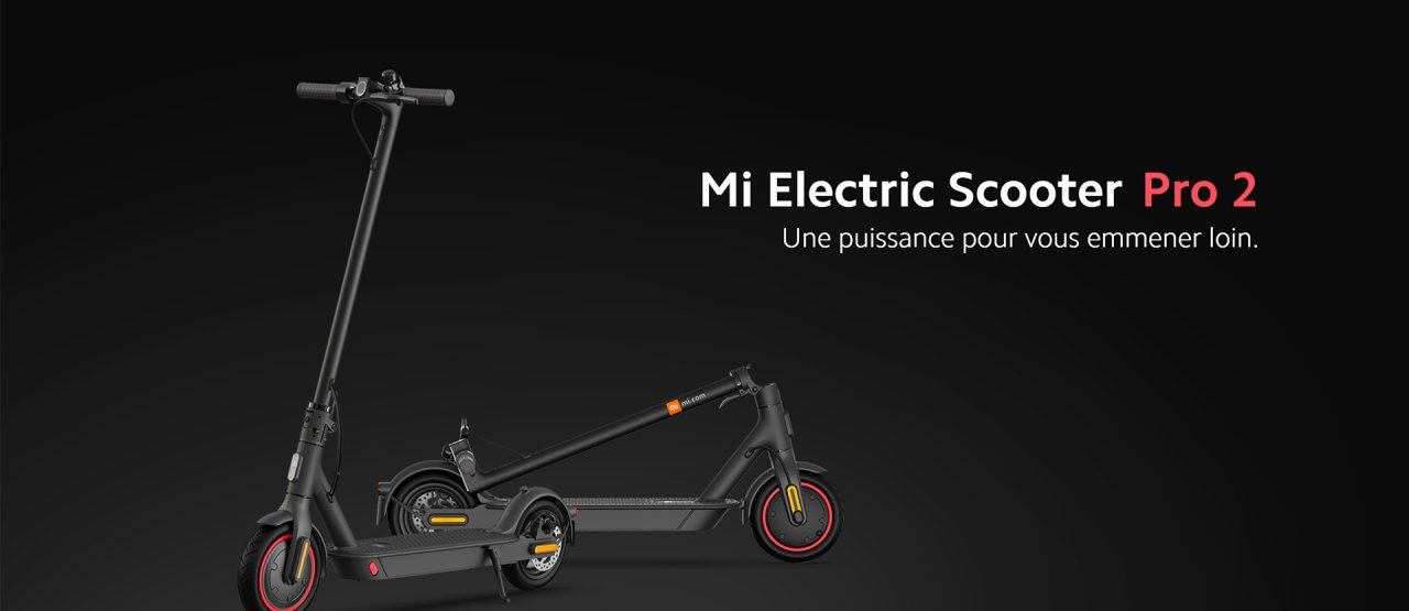 La Xiaomi Mi Electric Scooter Pro 2, 45 km d'autonomie à 419€ Stock Europe