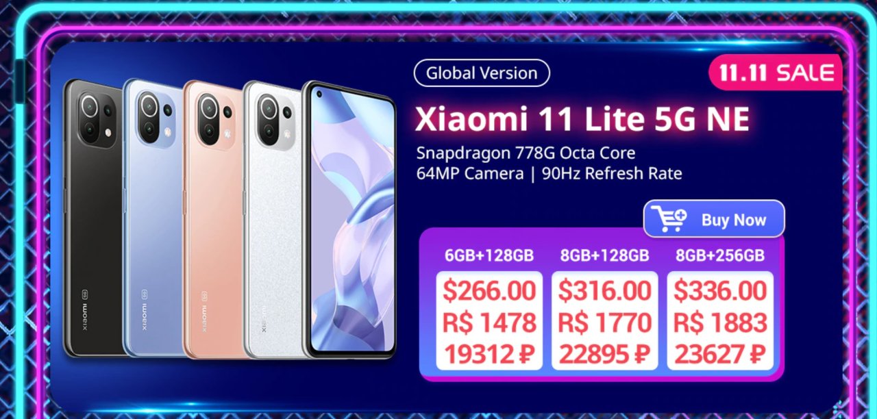 Single's Day, des promotions Xiaomi sur Aliexpress