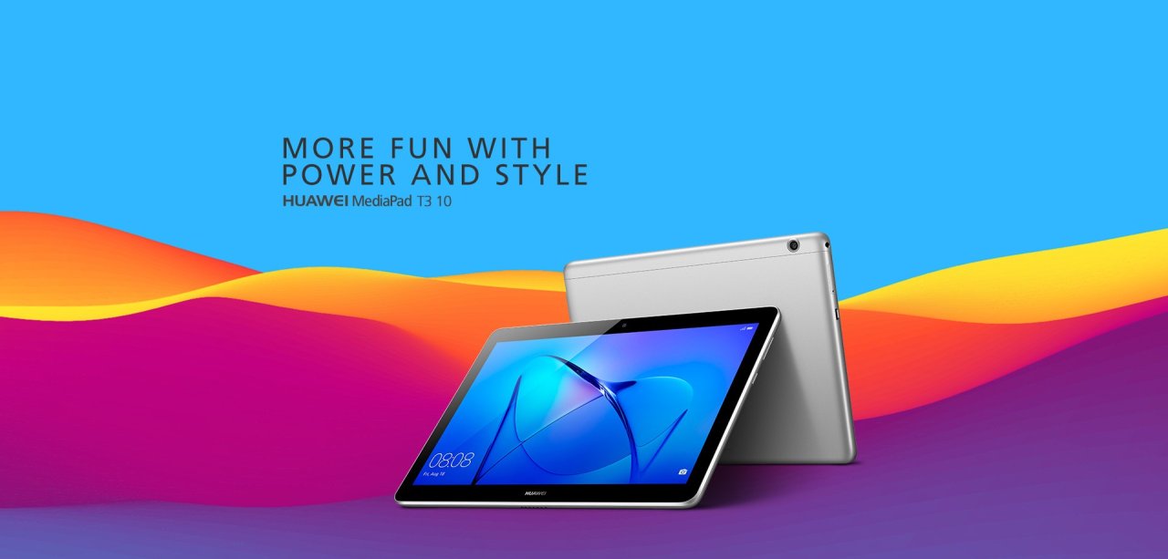 Tablette HUAWEI MediaPad T3 10, 9.6 pouces avec étui à 109€99 