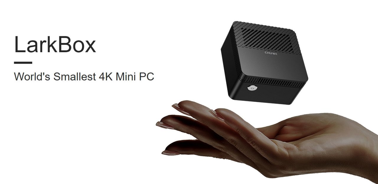 Chuwi LarkBox, un mini PC Celeron J4115 qui tient dans le creux de la main à 139€48 Stock EU