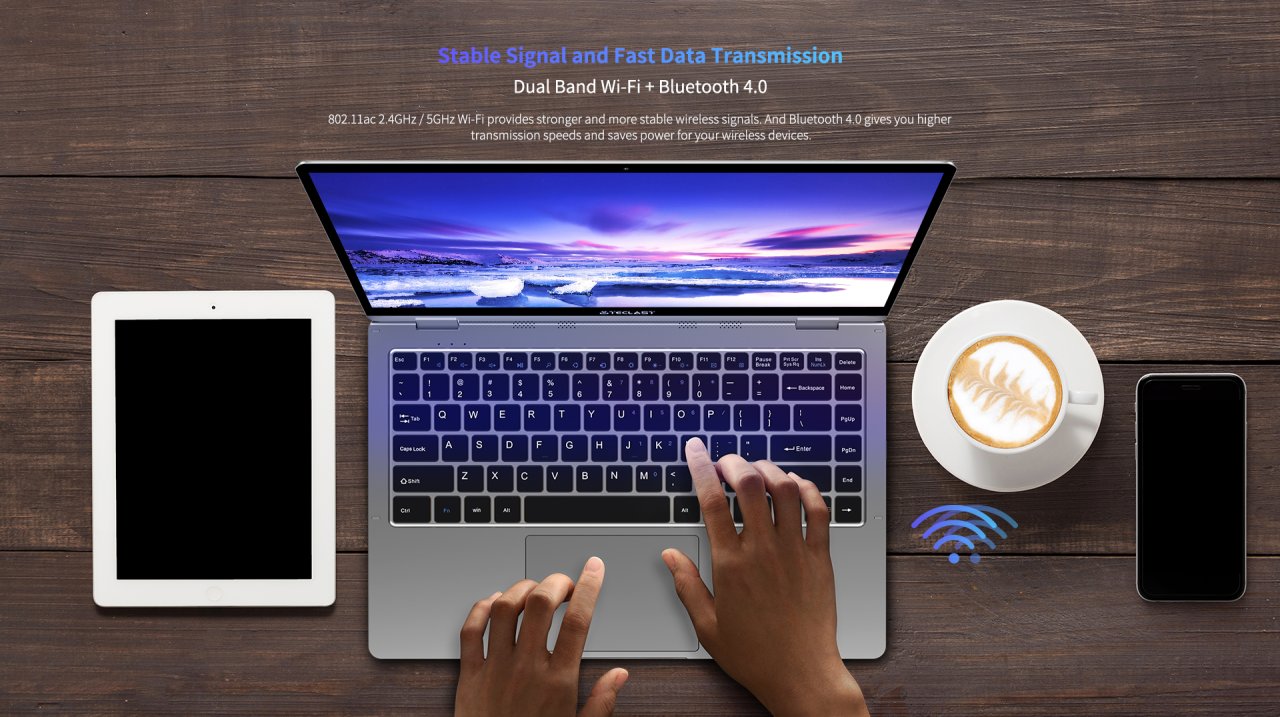 Teclast F6 Plus, le dernier Ultraboook 13.3 écran 360 tactile 354€90