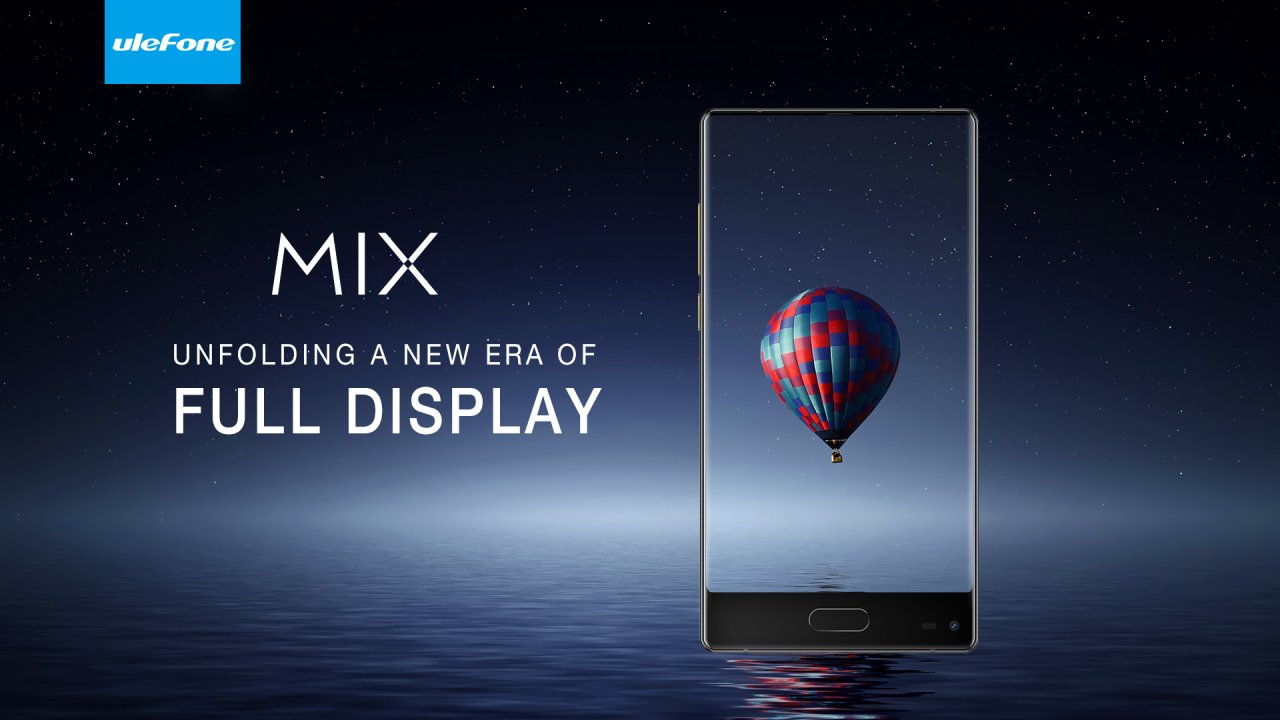 Ulefone MIX, un smartphone sans bord premier prix (85€84)