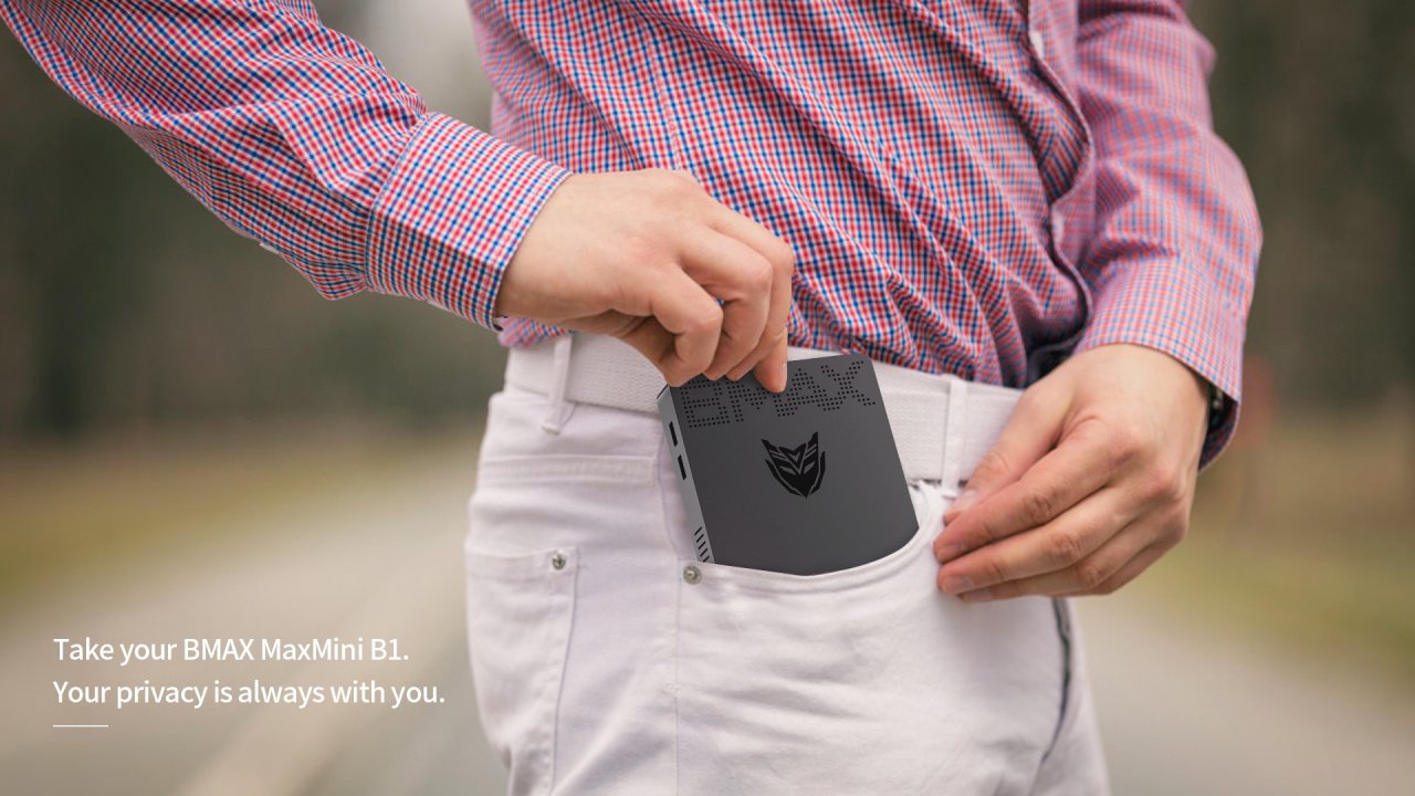 Mini PC complet Bmax B1 Intel J3060 à 88€23 Livraison Europe