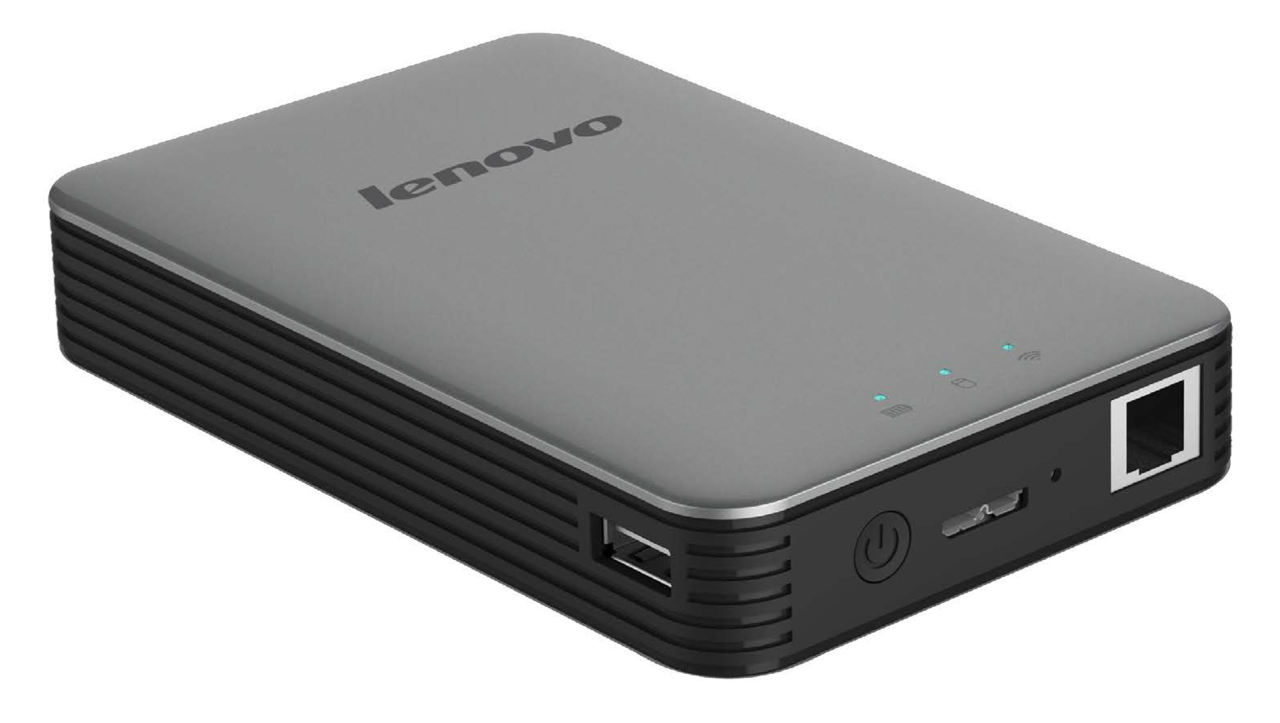 Disque dur Wi-Fi NAS 1To Lenovo F800 batterie 69€