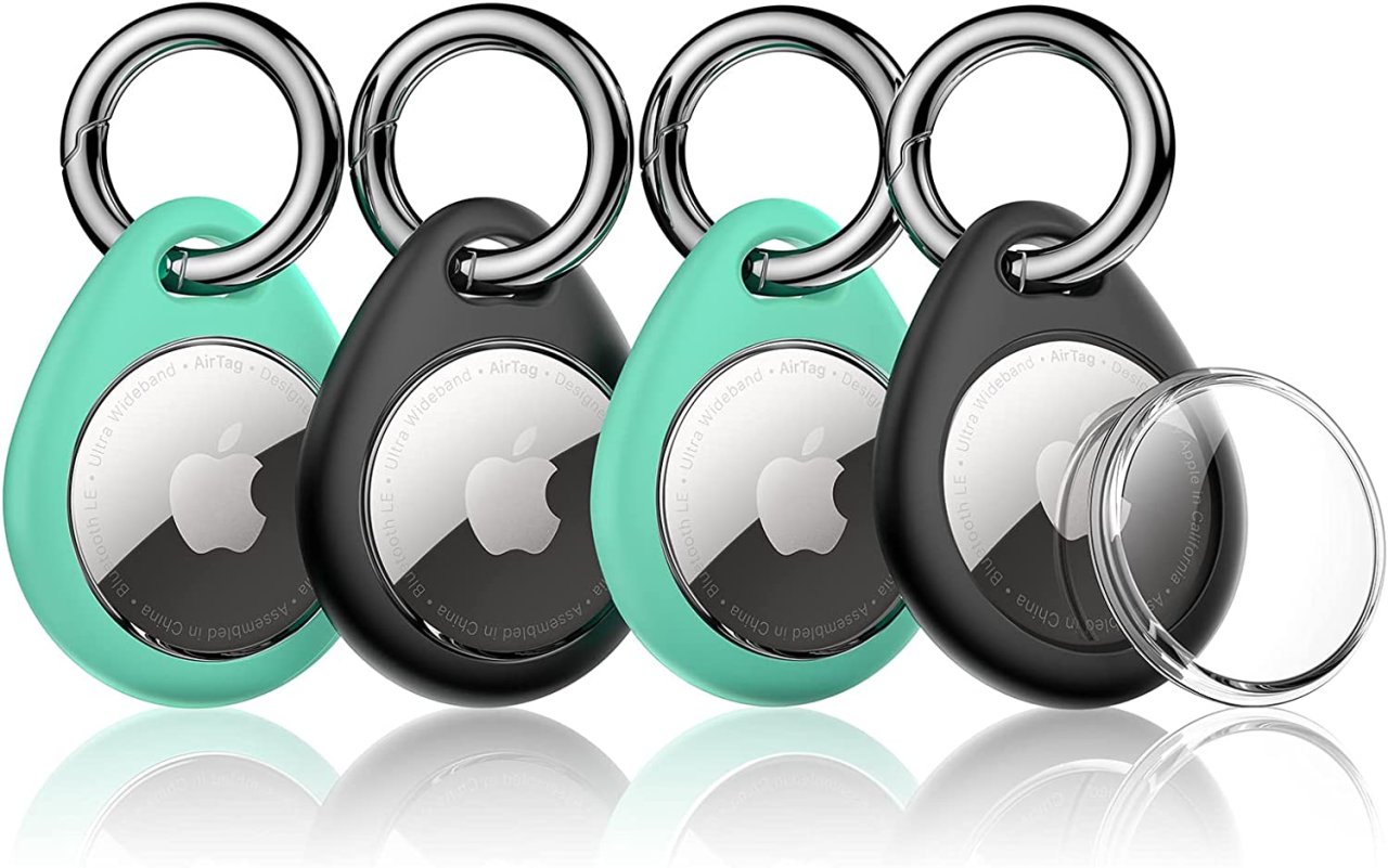 Un lot de 4 étuis silicones pour AirTags Syncwire à 9,09€
