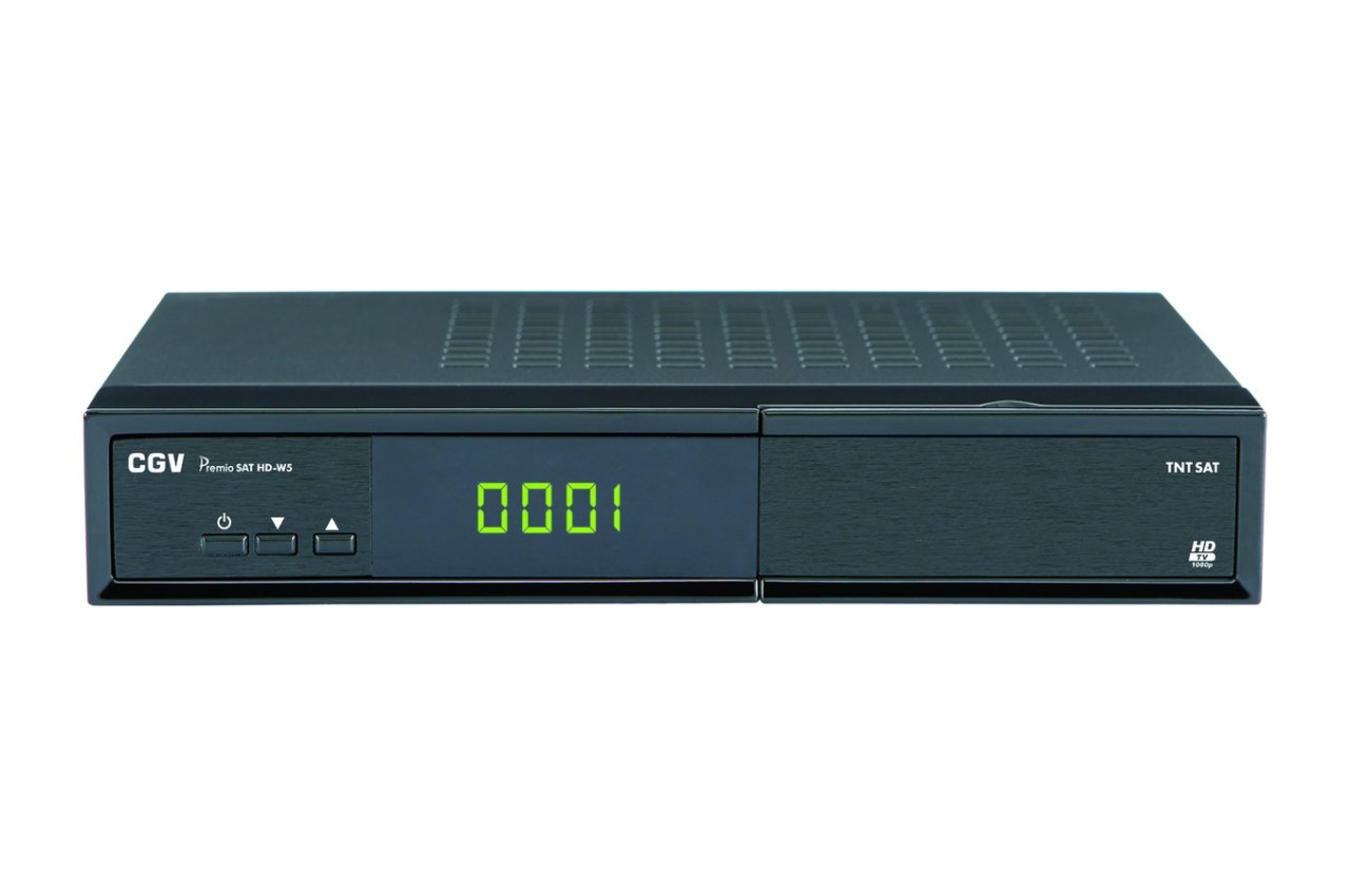 Décodeur TNTSAT CGV HD-W5, compatible nouveau cryptage CANAL 49€99