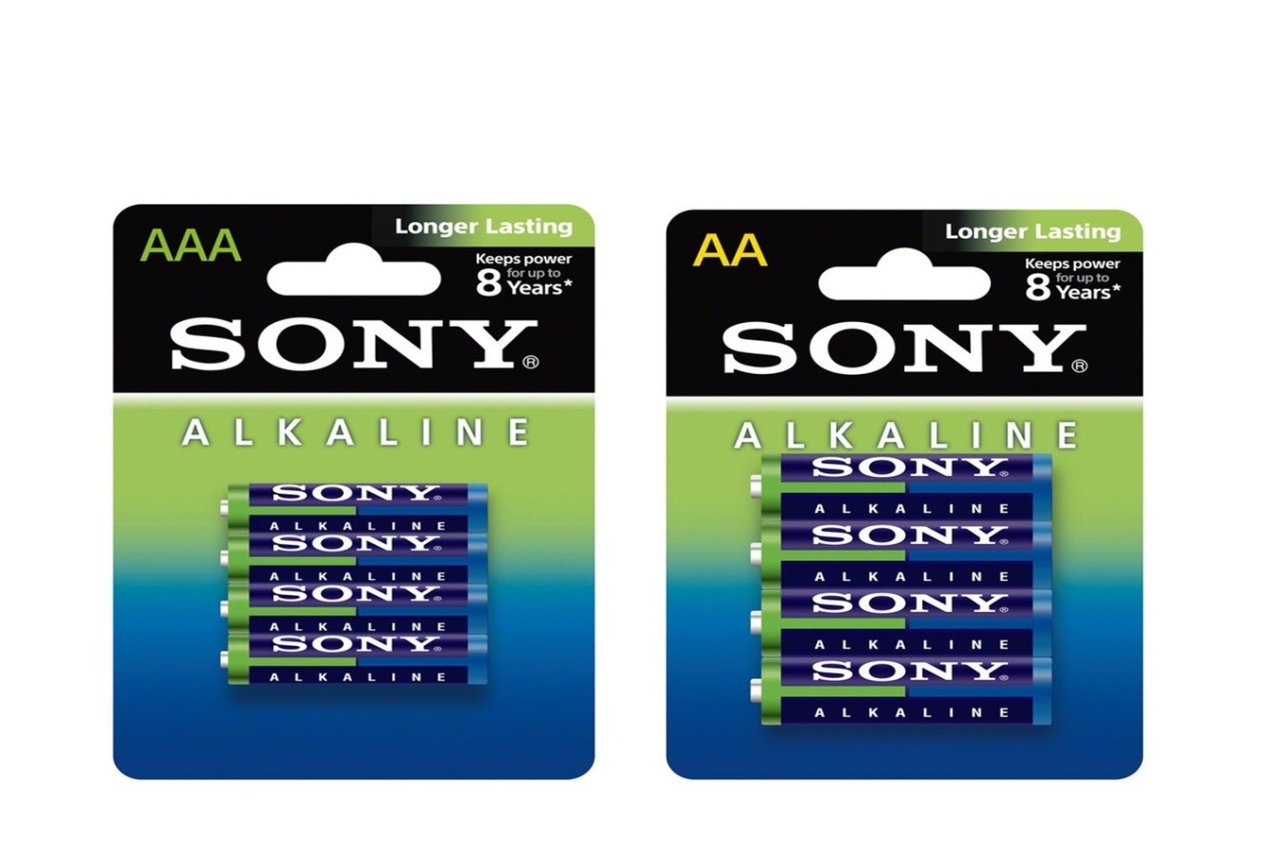 PACK 60 PILES SONY , 32 LR06 AA et 28 LR03 AAA pour 20€ @ Darty