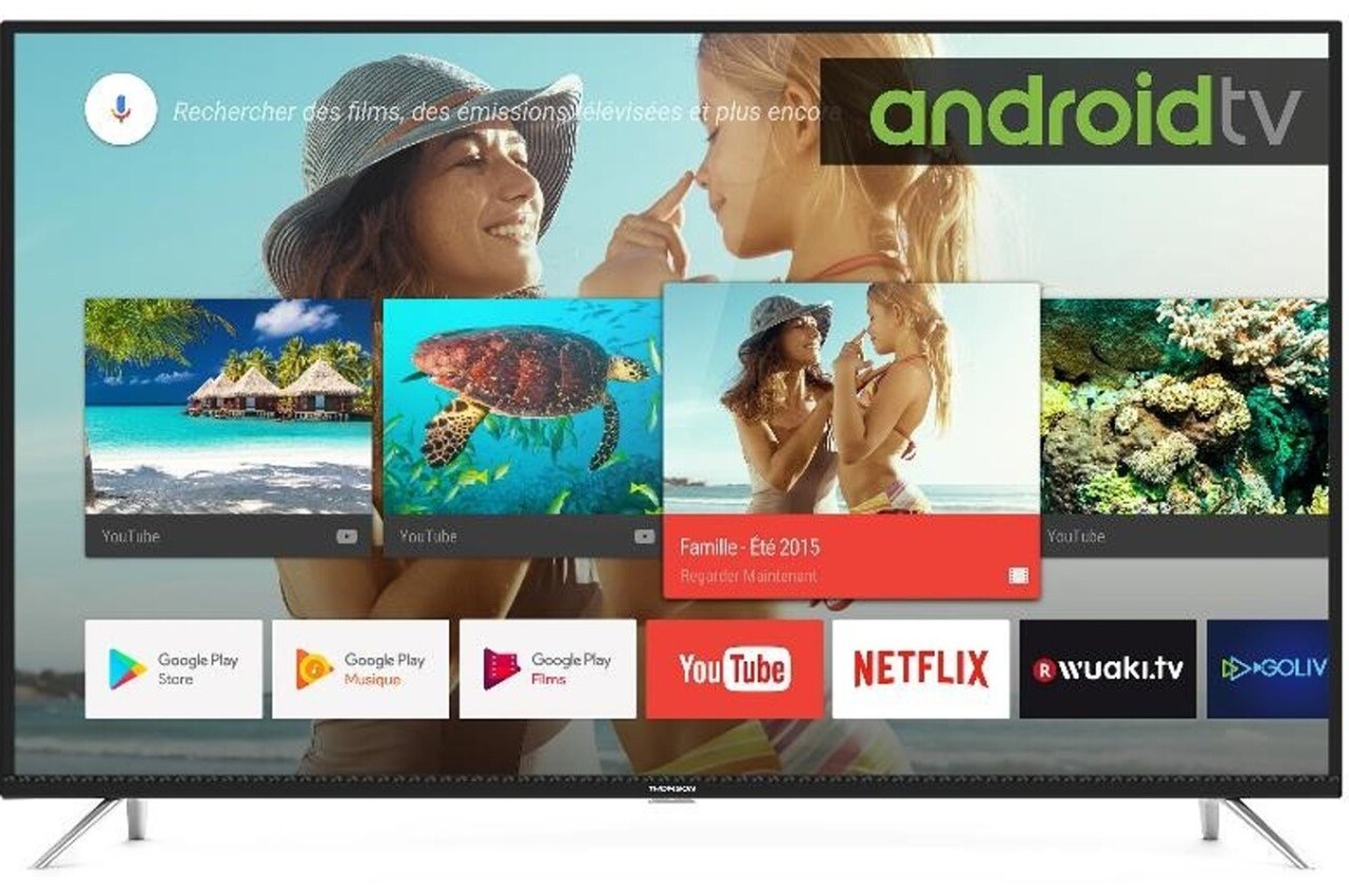 TV THOMSON 55UD6406 4K UHD et ANDROID TV à 399€99 @ DARTY
