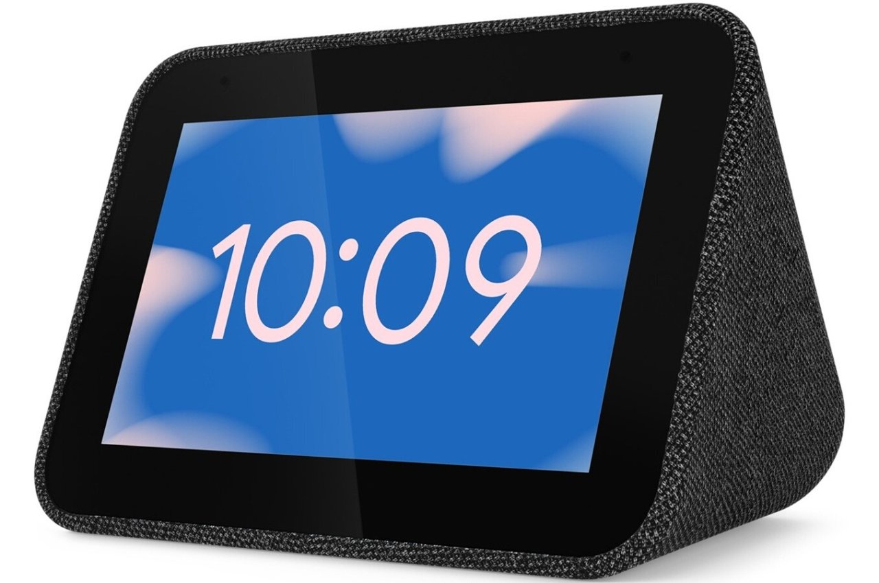 LENOVO SMART CLOCK, enceinte Google Home, écran tactile, mode réveil à 49€99 (voire 42€99)