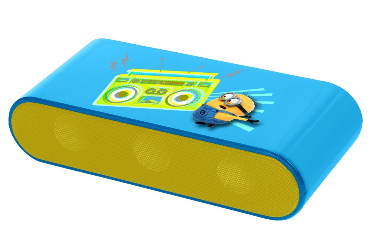 Enceinte Bluetooth Lexibook ME Minions à 5€66 et coffrets Minion Parfum à -90%