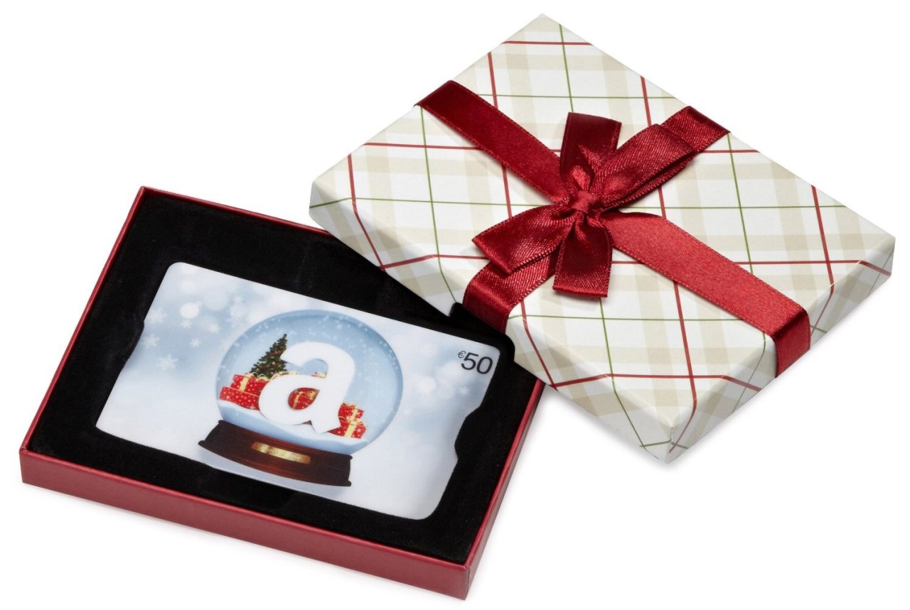 Retour de la carte cadeau 50€ Amazon, 10 euros offerts