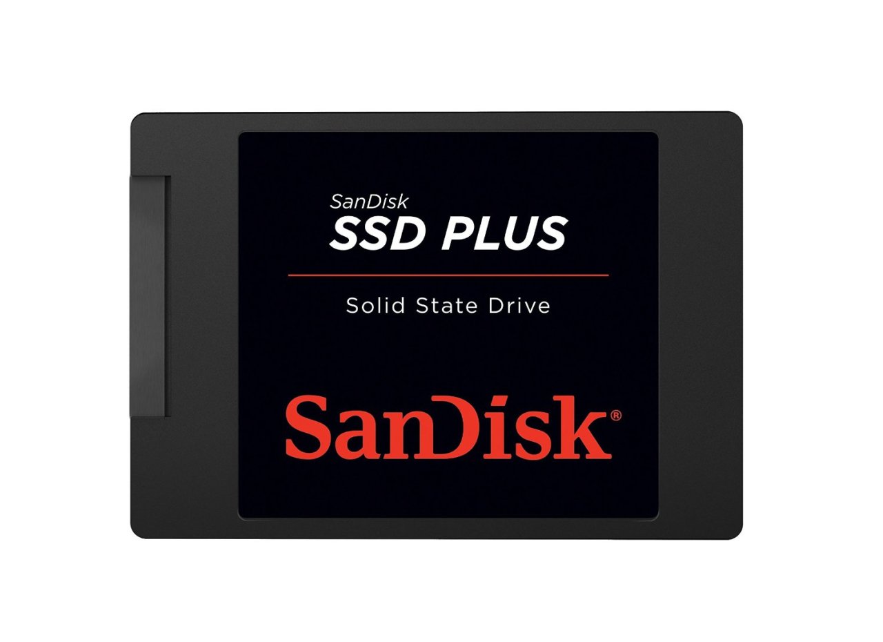 Disque Interne SSD PLUS SanDisk SATA III 480 Go à 55€90 @ Amazon