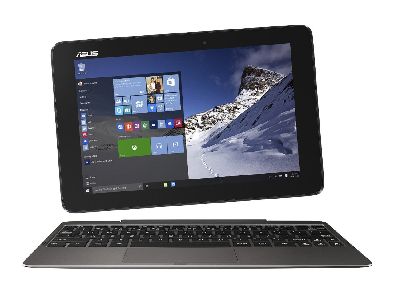 PC Tablette ASUS Transformer Book T100HA-FU006T Tactile 10.1 pouces Windows 199€99 livré @ Amazon