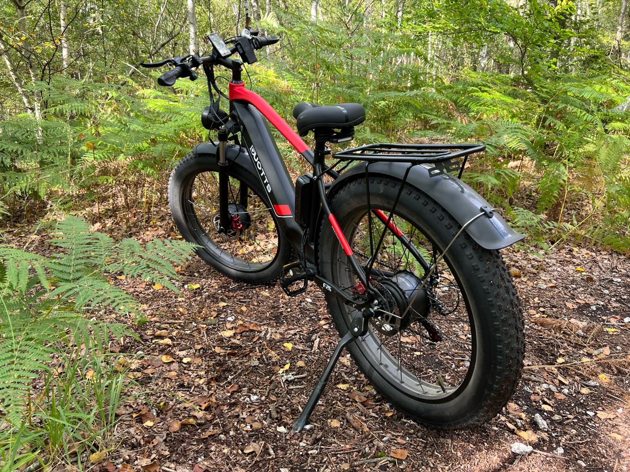 Duotts F26, un Fat Bike 26 pouces double moteur 750 watts pour aller partout à 1249,99€ Stock UE