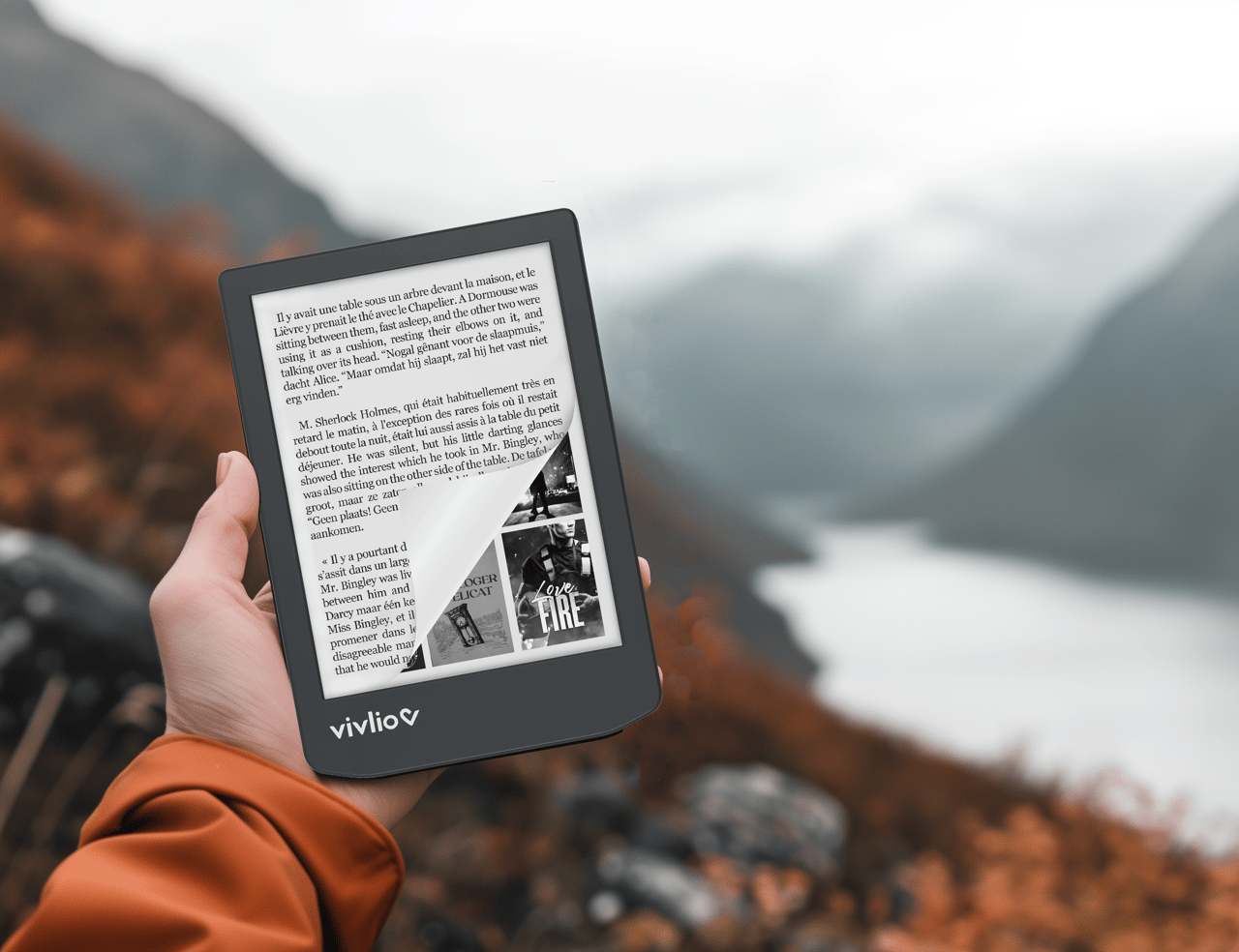 Liseuse ebook 6" Vivlio Light Zen Noir à 84,99€