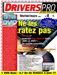 DRIVERS PRO DVD : Pour la première fois en France : un magazine avec DVD-10 !