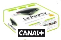 Canal + sur l'enregistreur TNT HD NETBOX 8160 / le PACK TV Fnac Total TNT