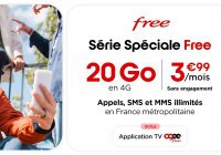 Free Mobile, un forfait 20 Go à seulement 3,99€/mois, (...)