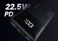 La Batterie externe 10000mAh 22,5W Iniu à 10,75€
