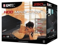 Nouveau Emtec Movie Cube Q100 et R100, un disque dur multimédia qui enregistre !