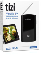 Boîtier Tuner Tizi : la télévision sur iPad sans accès internet