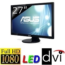 moniteur PC LED Full HD 27″ Asus VE278N 159,99€