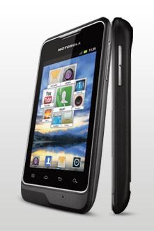Smartphone Android 3G Motorola MotoSmart vente flash 49€ 99 livré