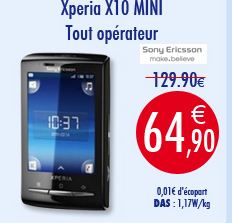 Téléphones en déstockage -50% chez Internity