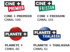 Les chaines Canalsat du groupe CANAL plus changent de logo et de numérotation
