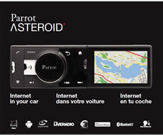 Le Parrot Asteroid, l'autoradio Android de vos rêves