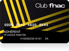 Carte FNAC 0€ la carte adhérent 3 ans !