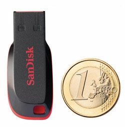 Clé Sandisk Cruzer Blade 64GO 24€90