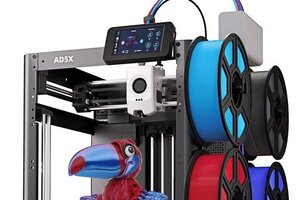 Imprimante 3D Flashforge AD5X, 4 bobines/couleurs, 600 (…)