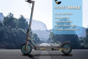 La trottinette électrique HONEYWHALE M2 Pro à seulement 159€