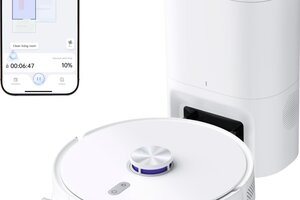 Le Narwal Freo S, robot aspirateur-laveur compact à (…)