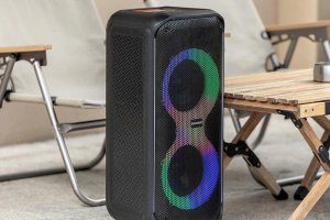 Sounarc L2, enceinte de fête 80W, lumière RGB, Karaoké (…)