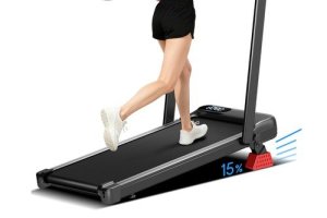 Tapis marche ROBORE U18F, inclinaison 15% et barre de (...)