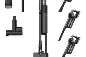 JIGOO V700, l'aspirateur sans fil avec station (…)