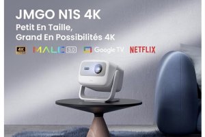 JMGO N1S 4K : le projecteur triple laser 4K à 799 € (…)