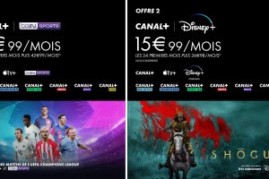 Vente privée Canal+ avec Apple TV+ et BeIN Sports ou (...)