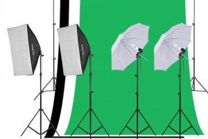 Kit studio Photo Andoer complet, fond, support, (...)